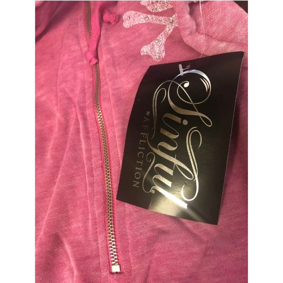 Sinful AFFLICTION Womens Jumpsuits JORDAN ROMPER - Picture 10 of 11